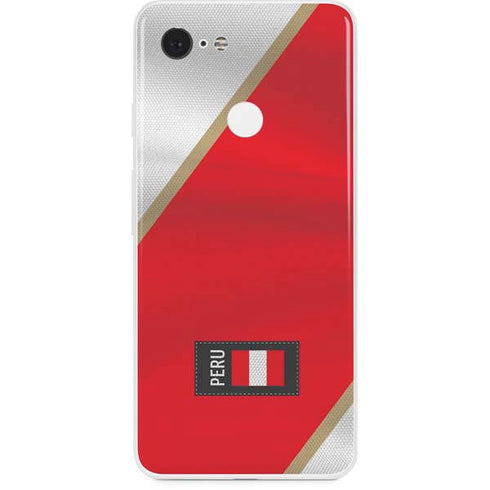 Peru Soccer Flag Google Pixel 3 Skin